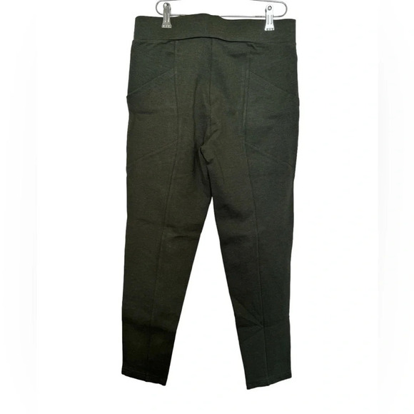 Betabrand Zippered Journey
Pants Olive Yoga Pants Dress Pants - Picture 4 of 9